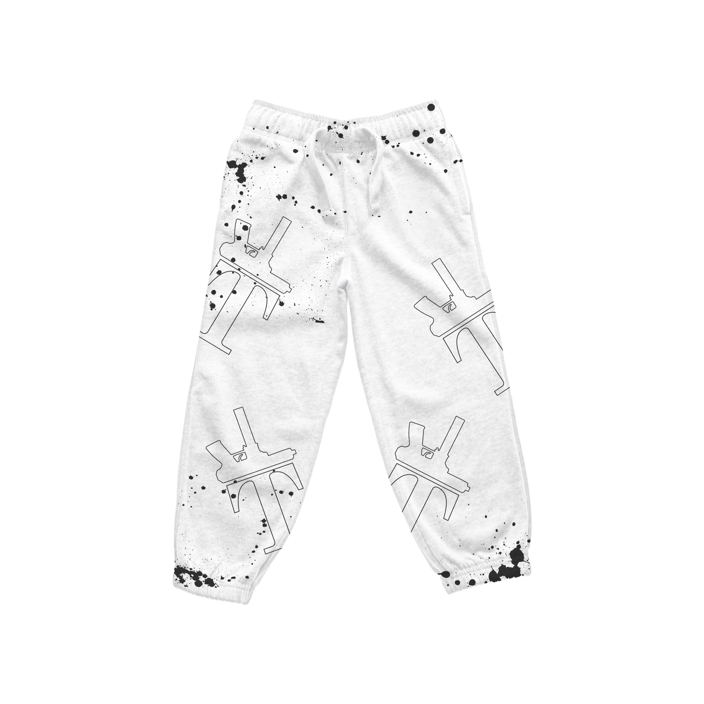 Juice Spill White Sweats