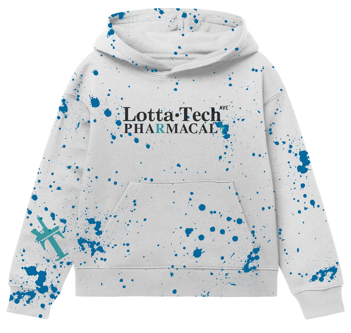 Juice Spill Pharmacal White Hoodie