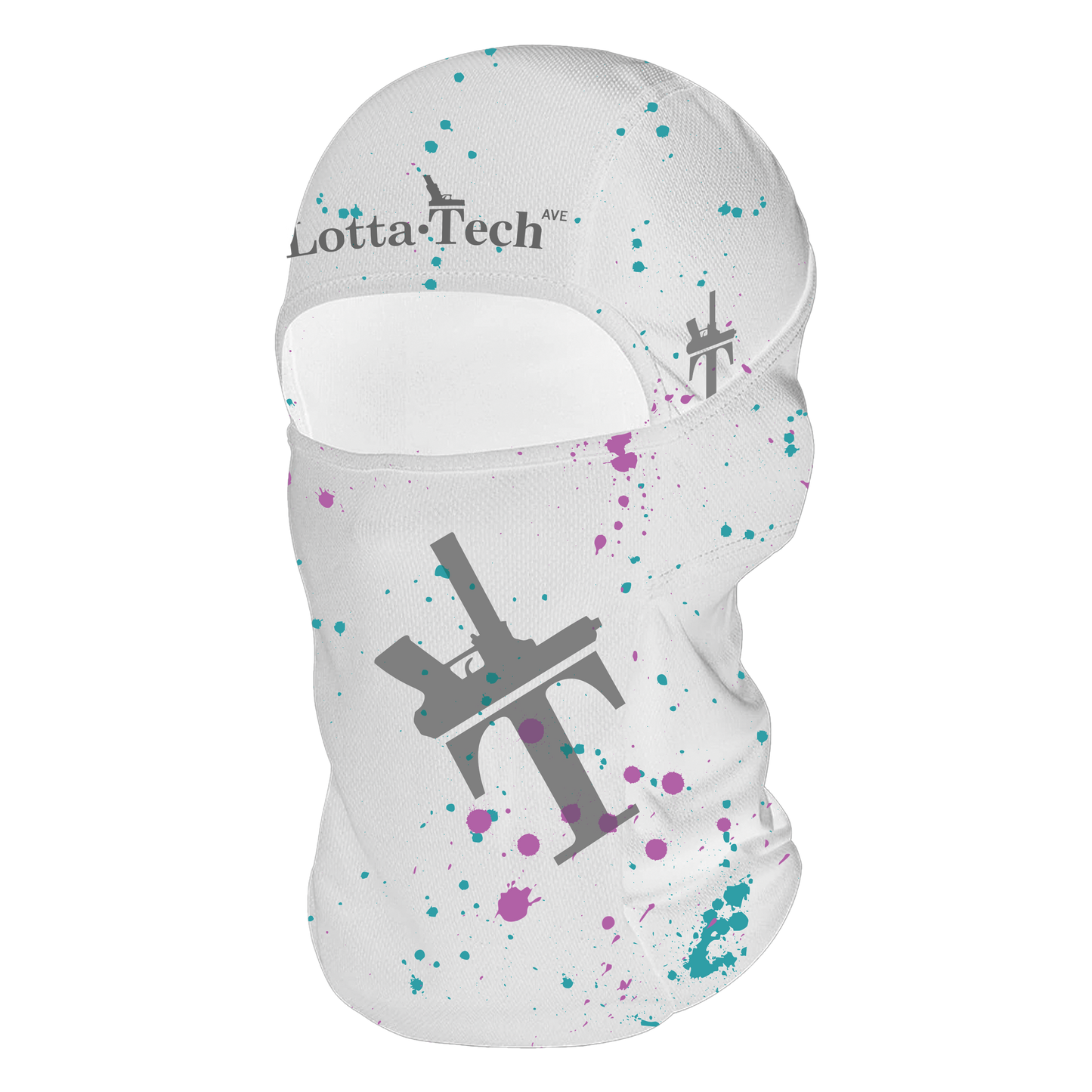 Juice Spill White Ski Mask