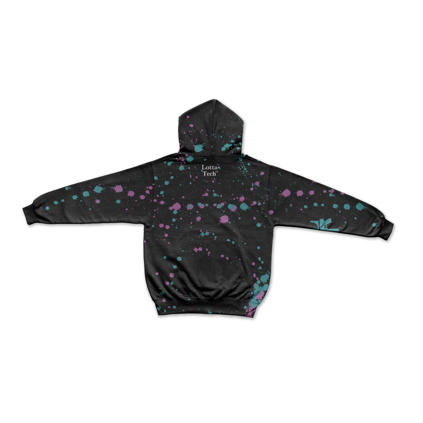 Juice Spill Pharmacal Black Hoodie