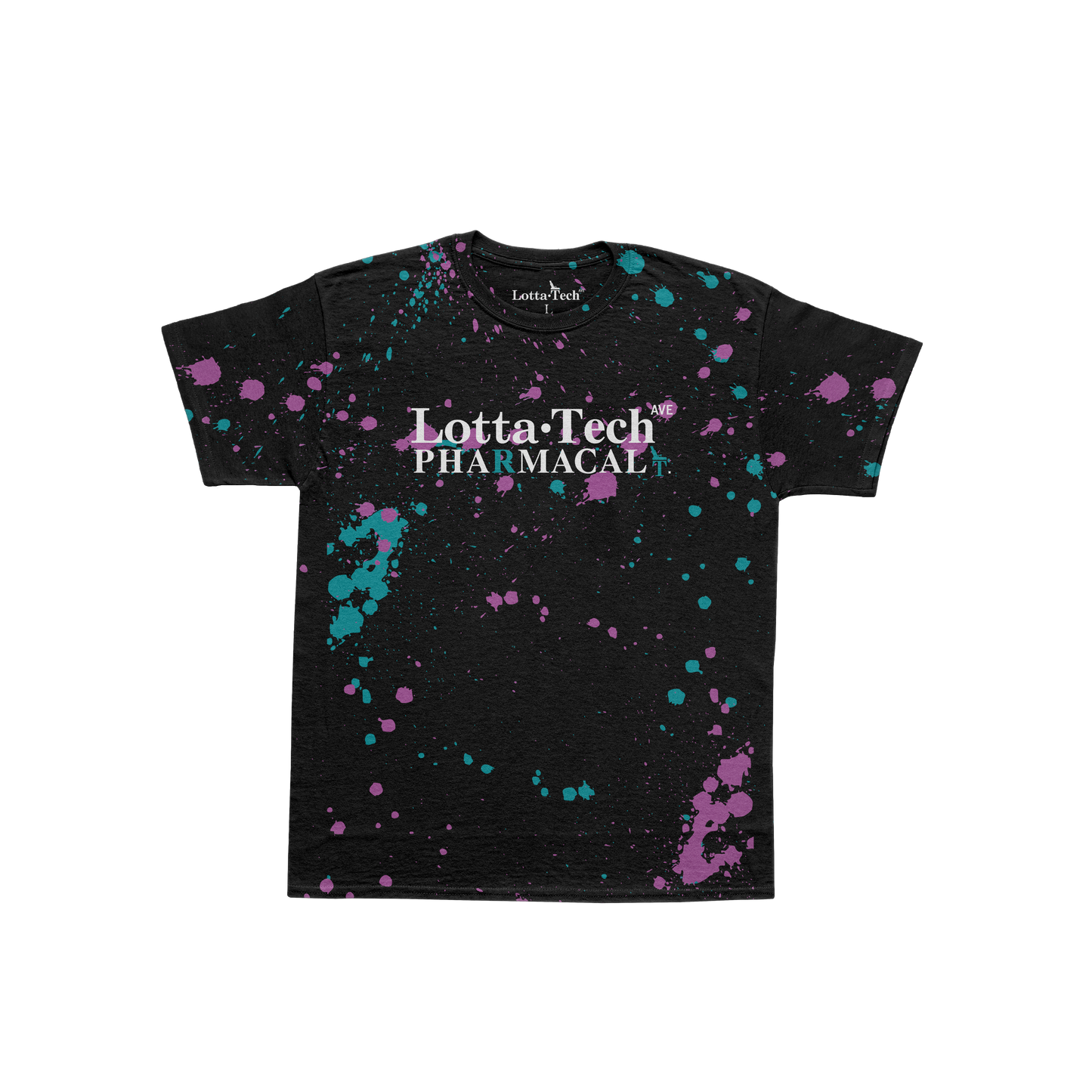 Juice Spill Black Tee