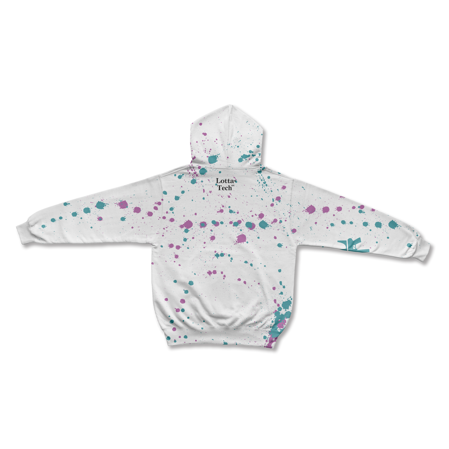 Juice Spill Pharmacal White Hoodie