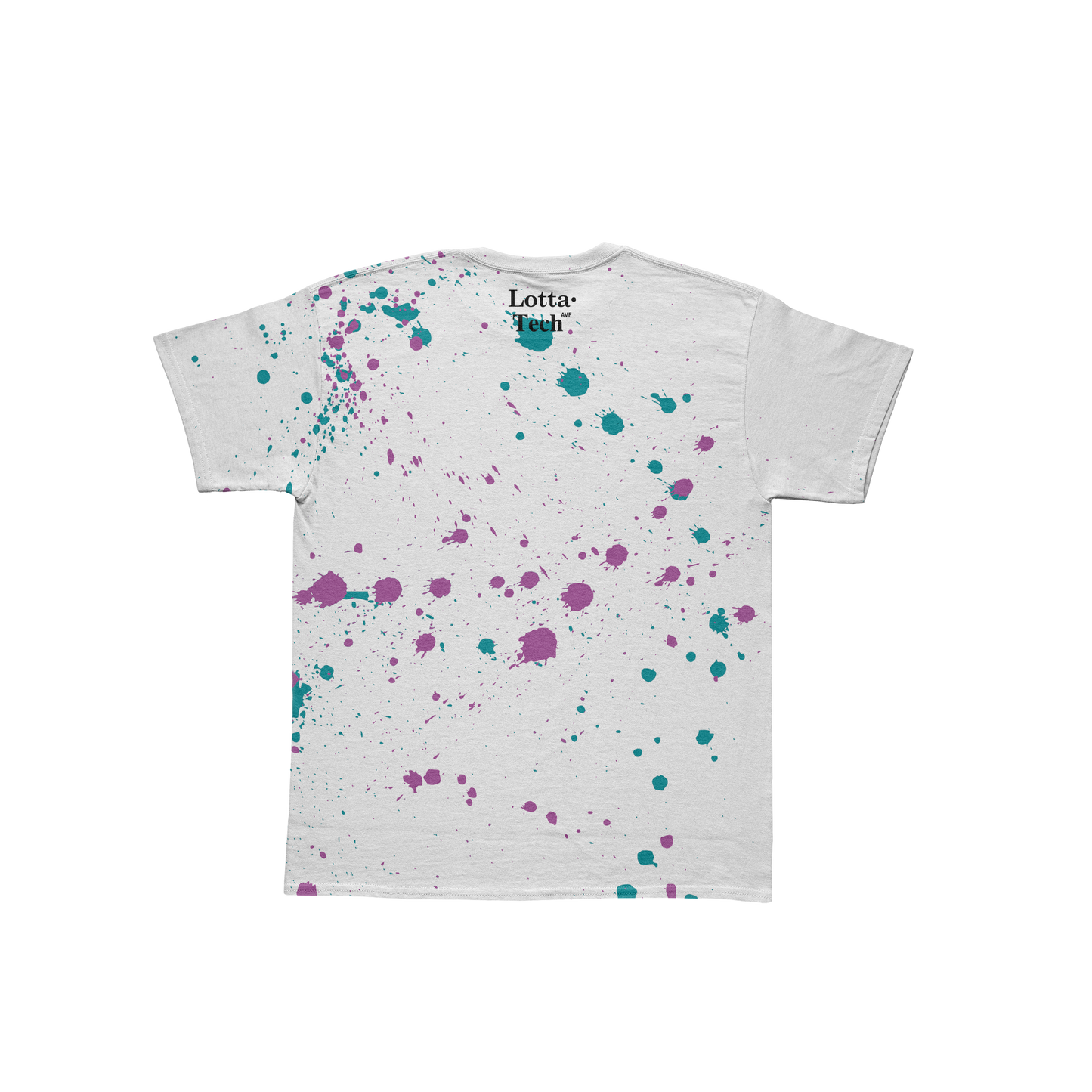 Juice Spill White Tee