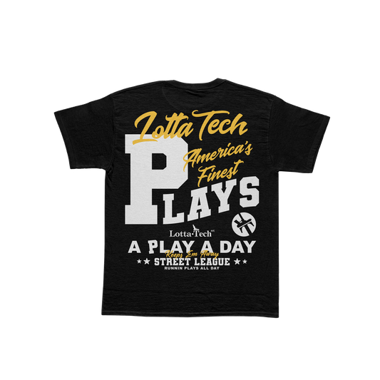 A PLAY A DAY T-SHIRT